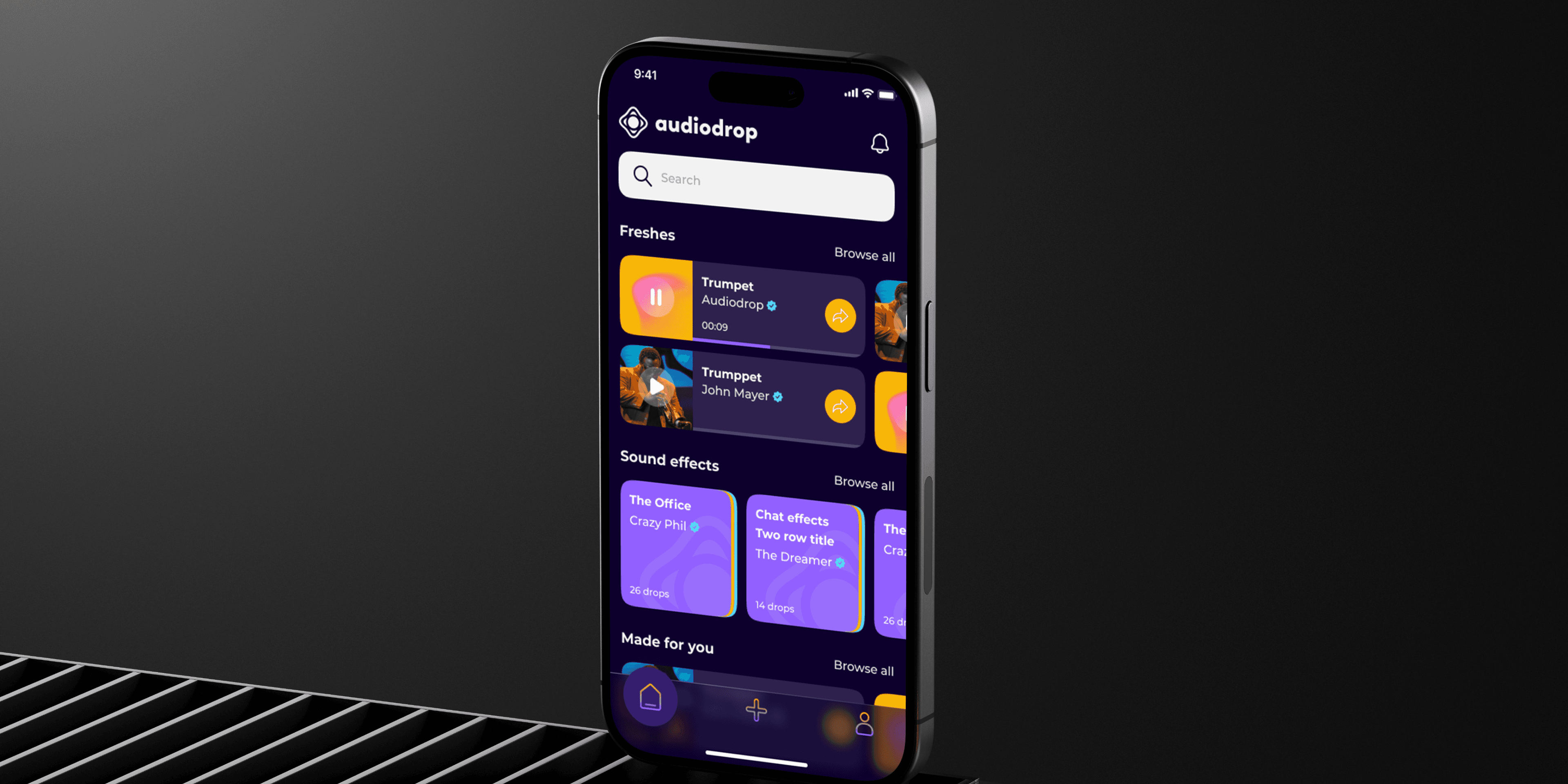 AudioDrop